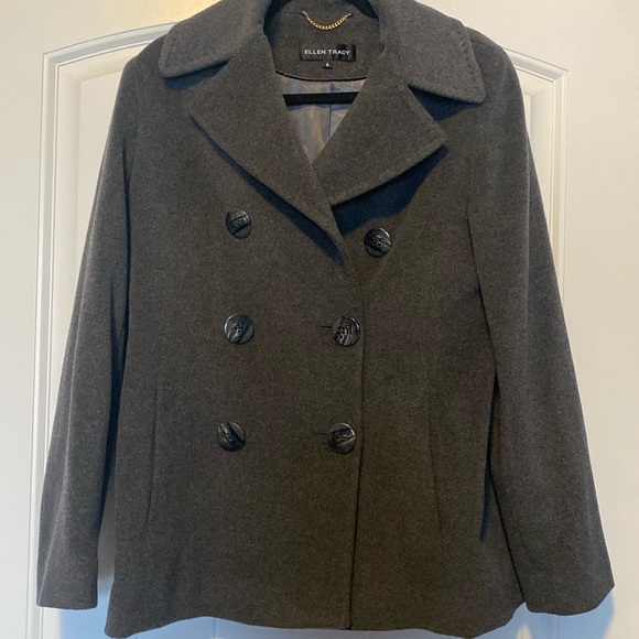 Ellen Tracey wool blend coat - Picture 1 of 8